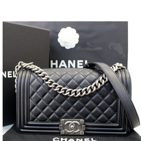 chanel boy patent black|chanel bag for sale.